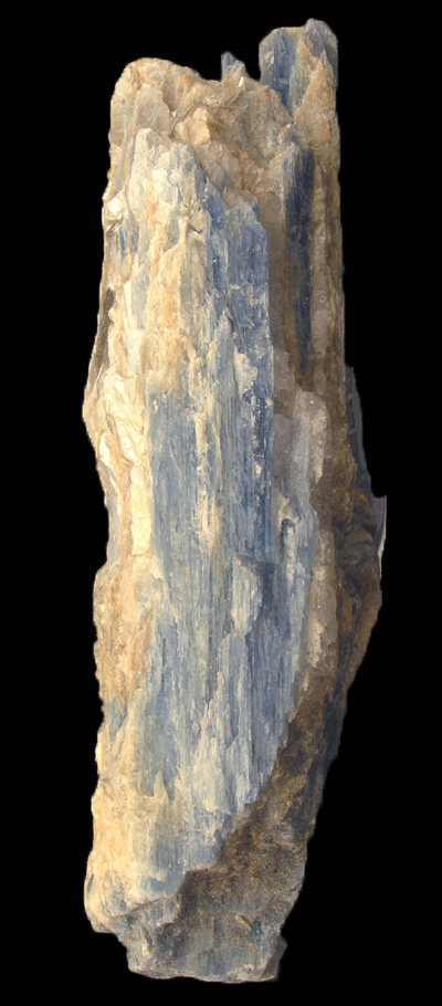 Kyanite (Cyanite) ou Disthène sur quartz M1574