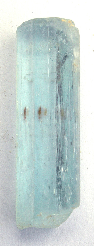 Simple aquamarine crystal