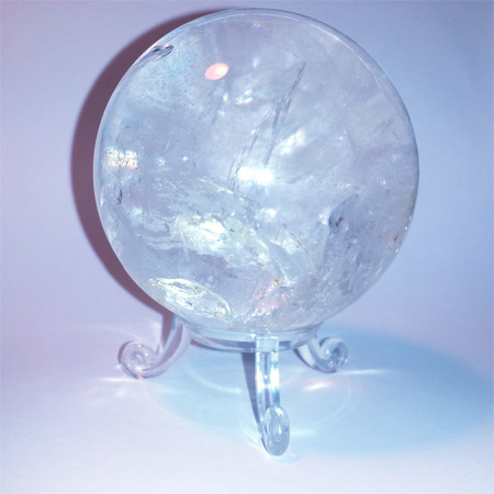 Sphère en cristal de roche SPH02